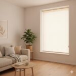 Howth Daylight Roller Blind – Warm Linen - Image 2